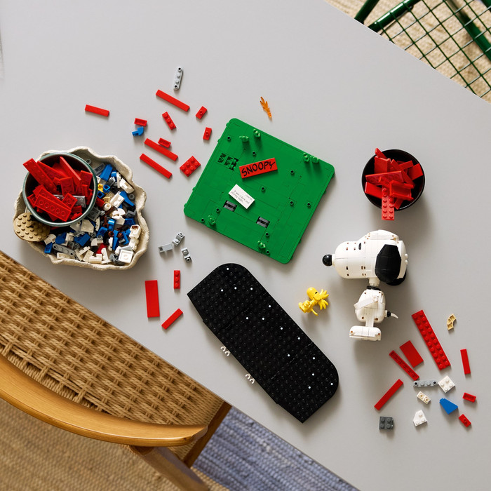 LEGO Ideas - Peanuts : la Niche de Snoopy 21368 produit à l'usage