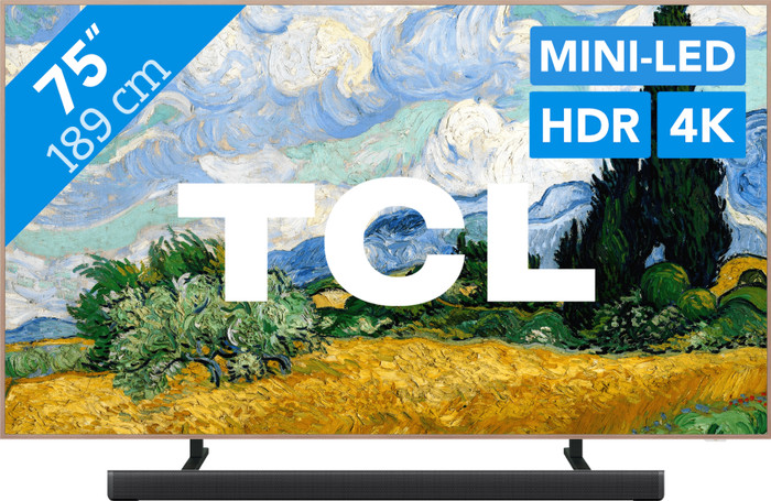 TCL QD Mini-led 75" A400 Pro (2026) + TCL Q75K Main Image