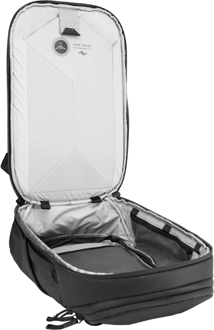 Peak Design Sac à dos de voyage 30 L v2 Black intérieur