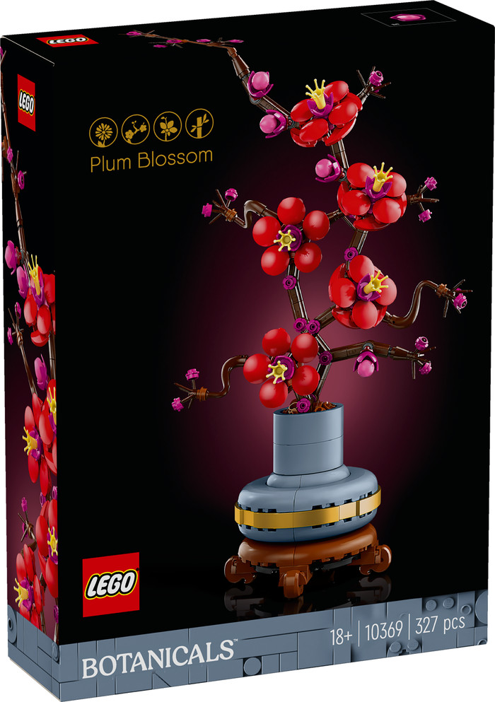 LEGO Botanicals Japanese Plum Blossom 10369 packaging