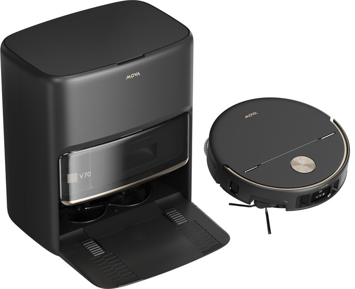 Mova V70 Ultra Complete Black linkerkant