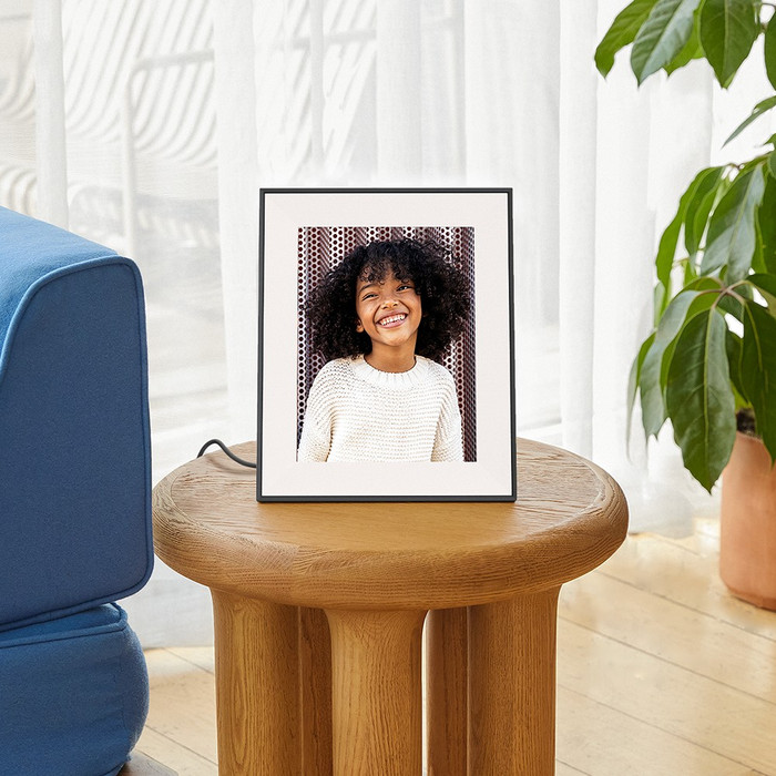 Aura Frames Aspen Noir produit à l'usage