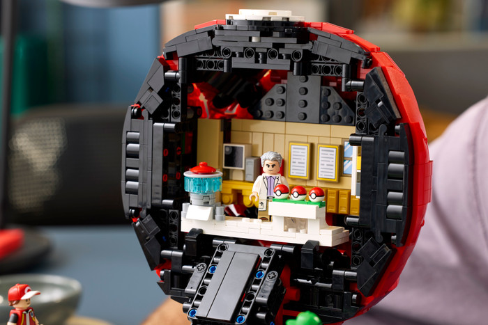 LEGO Pokémon Pokéball met Trainer scènes 72154 detail