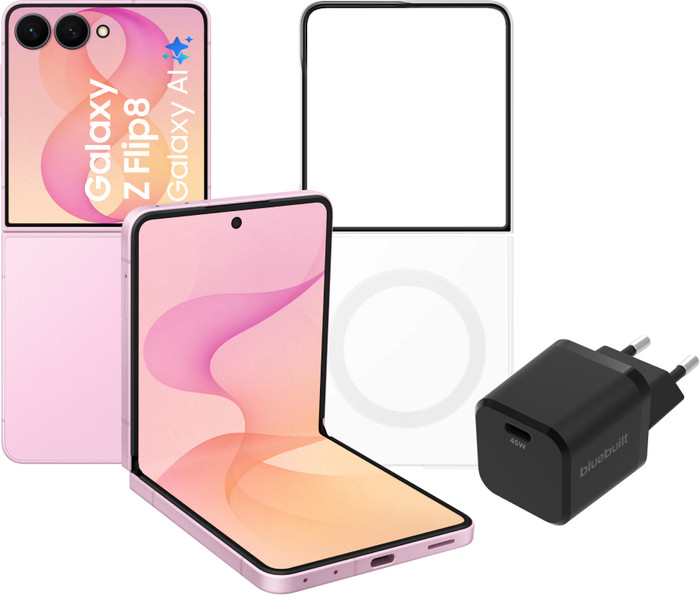 Samsung Galaxy Z Flip 8 256 Go Rose 5G + Pack d'Accessoires Main Image