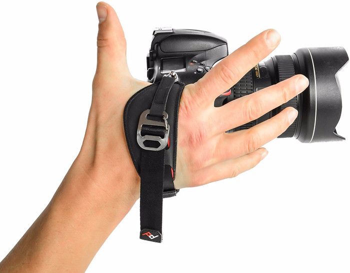 Peak Design Clutch product in gebruik