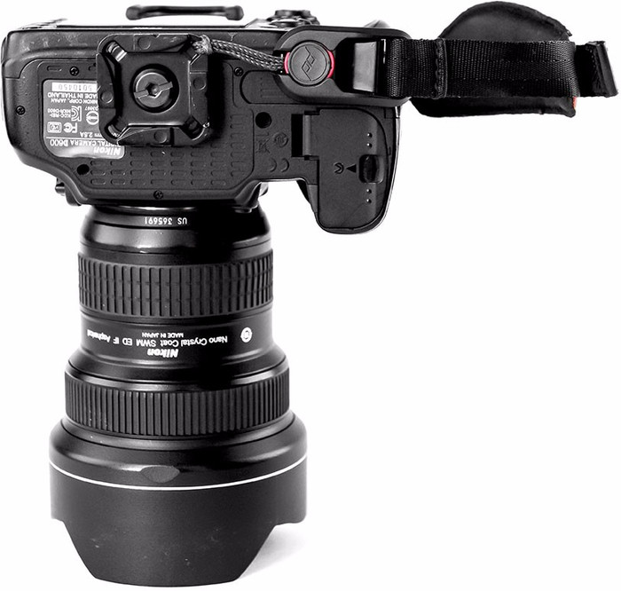 Peak Design Clutch bovenkant