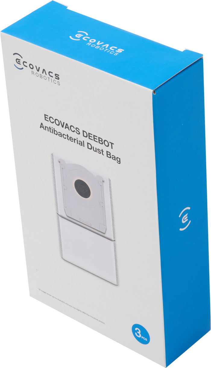 Ecovacs antibacteriële stofzakken X11/T90/T90S/X12/X12S verpakking
