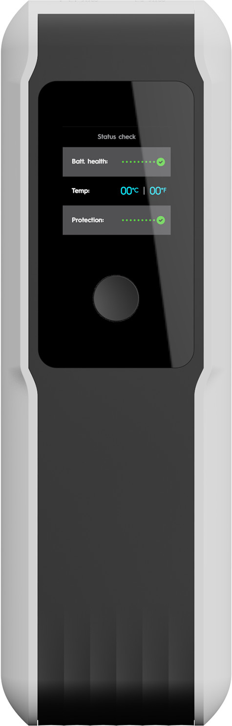 Xtorm NextGen Batterie Externe 70 W 27 000 mAh Blanc côté gauche