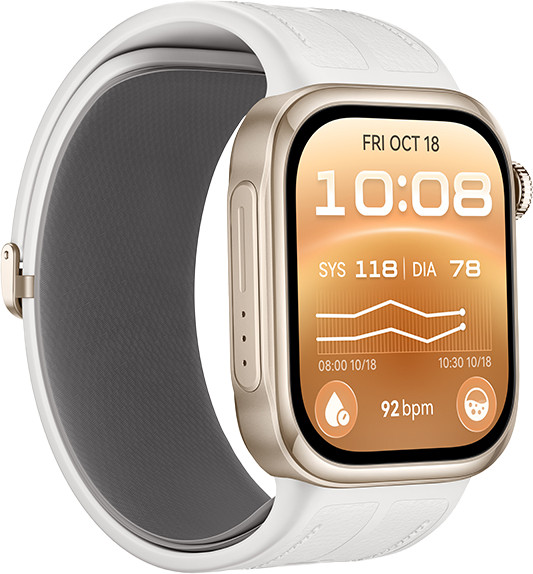 Huawei Watch D3 Wit linkerkant