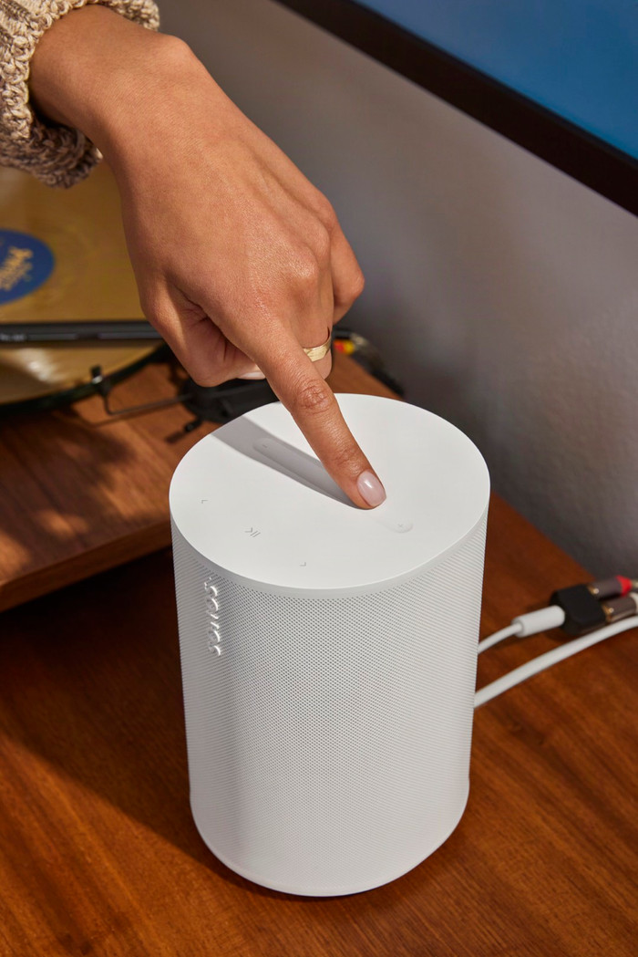 Sonos Era 100 SL Blanc produit à l'usage