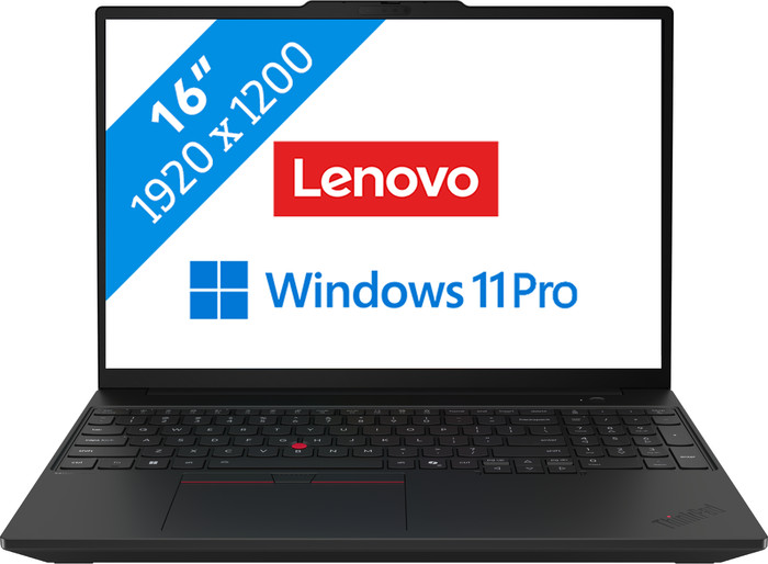 Lenovo ThinkPad T16 Gen 5 (Intel) Copilot+ PC - 21WT005EMB AZERTY Main Image