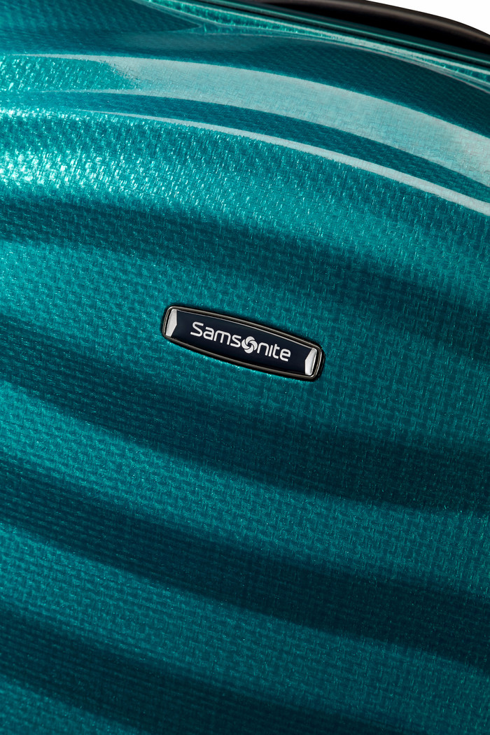 Samsonite Lite-Shock Spinner 81cm Duo Pack Petrol Blue detail