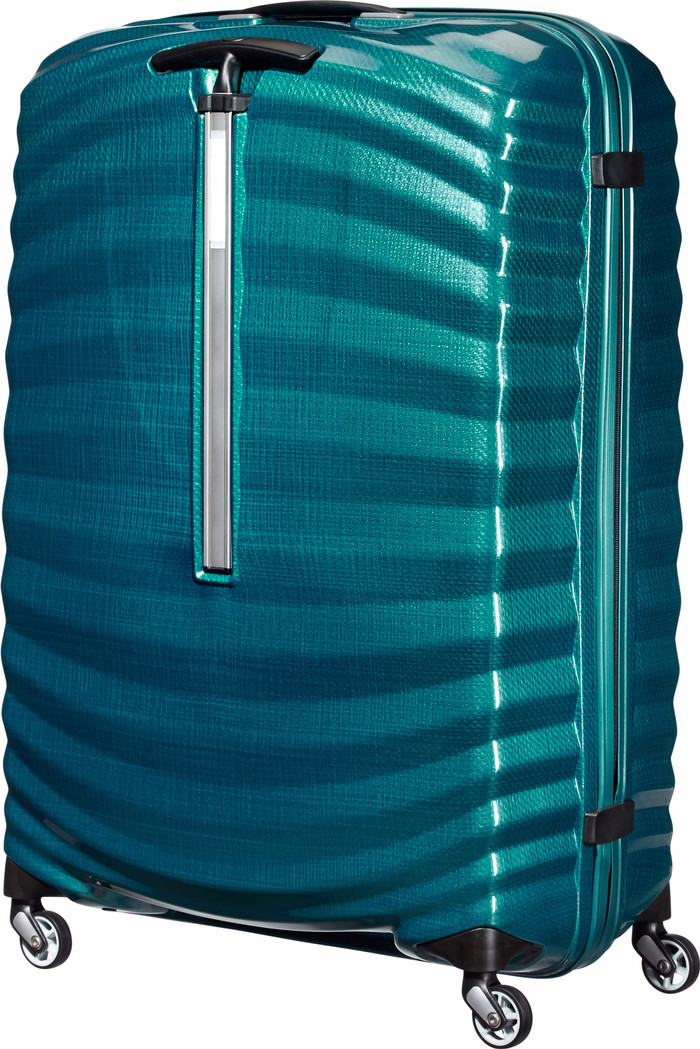 Samsonite Lite-Shock Spinner 81cm Duo Pack Petrol Blue achterkant
