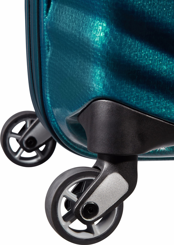 Samsonite Lite-Shock Spinner 81cm Duo Pack Petrol Blue detail