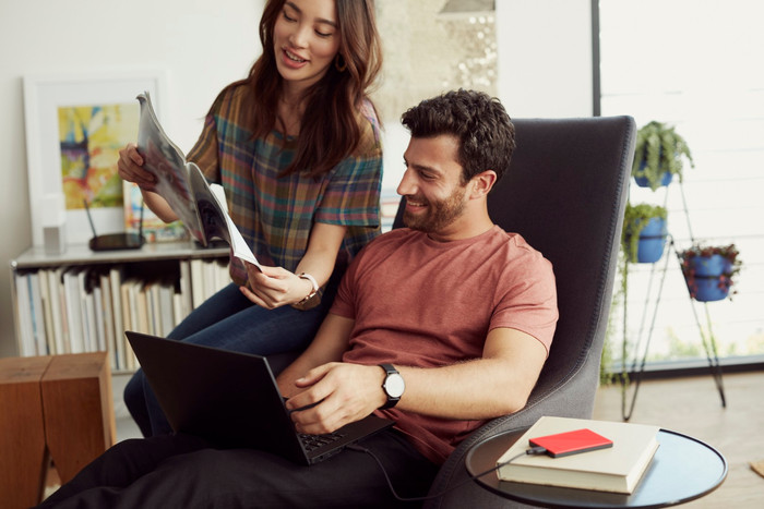 WD My Passport 5TB Black product in use