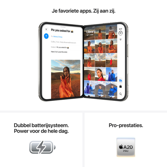 Apple iPhone Duo 2TB Wit visual leverancier