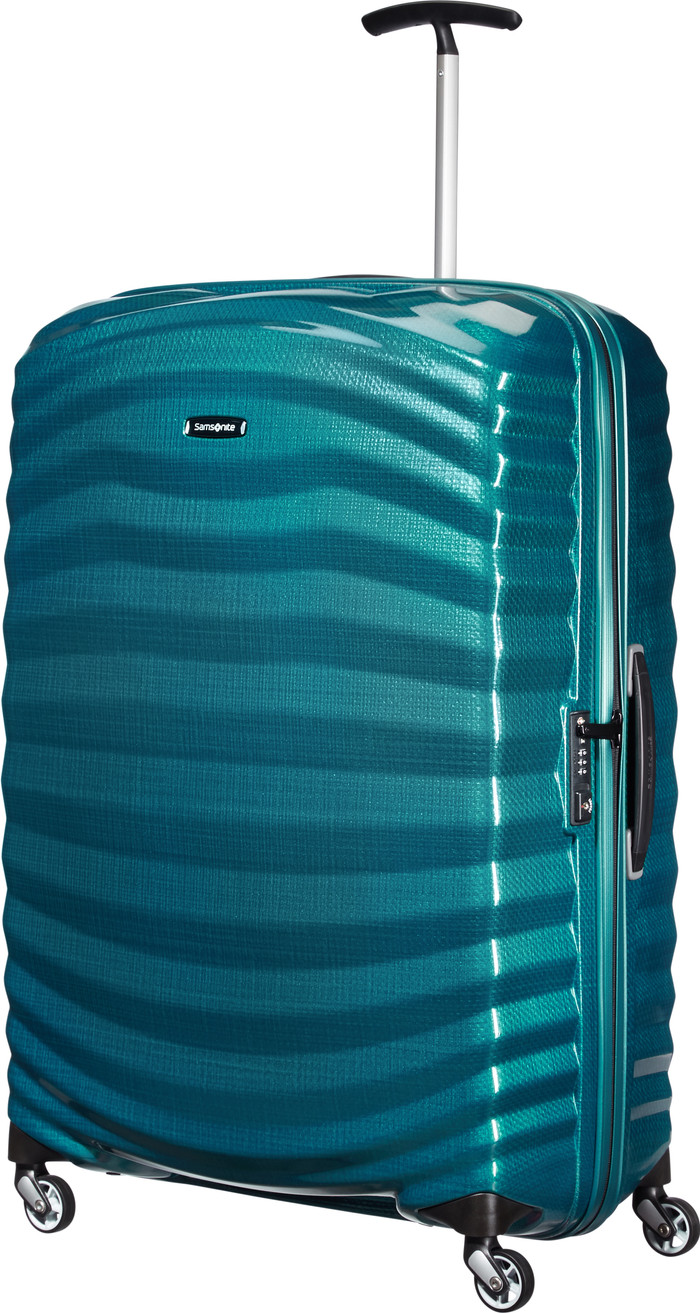 Samsonite Lite-Shock Spinner 81cm Duo Pack Petrol Blue rechterkant