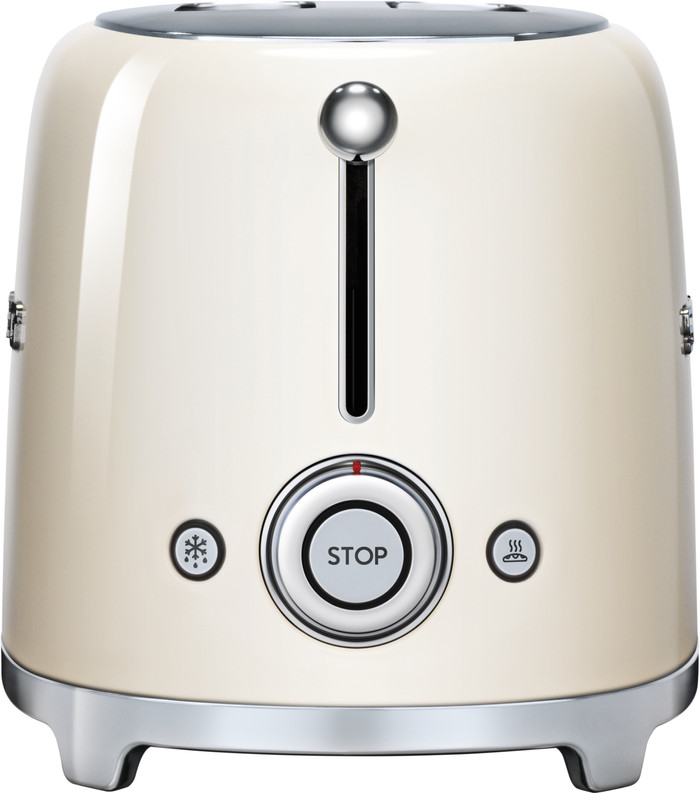 SMEG TSF01CREU Creme voorkant