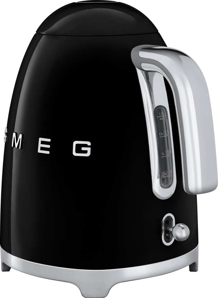 SMEG KLF03BLEU Black detail