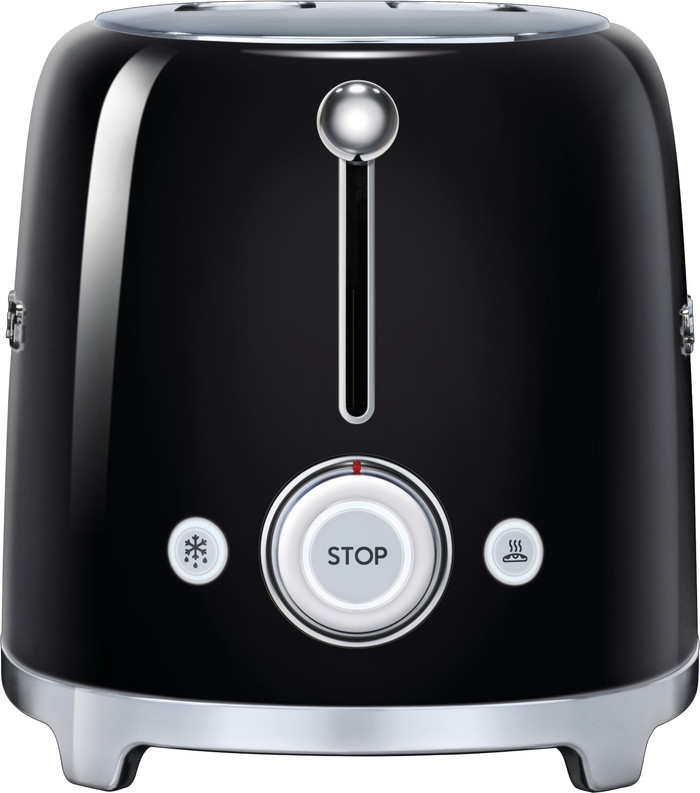 SMEG TSF01BLEU Black front