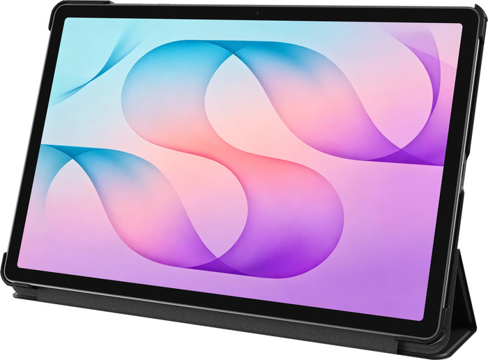 Just in Case Samsung Galaxy Tab S12 Plus Tri-Fold Book Case Noir côté gauche