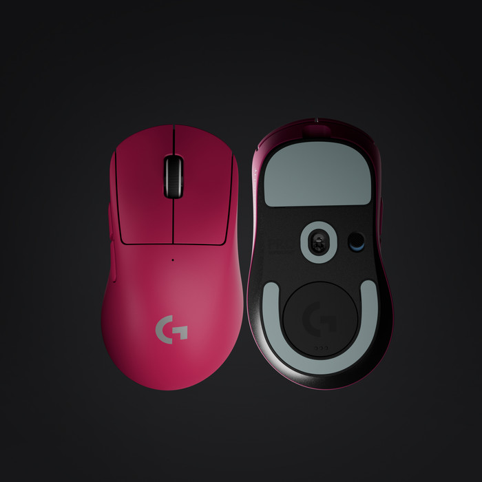Logitech G PRO X Superlight 2 DEX Lightspeed Souris Gamer Sans Fil Magenta produit à l'usage