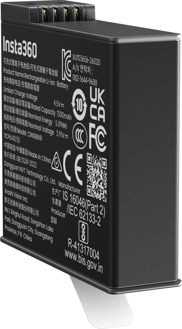 Insta360 X6 Lite Battery rechterkant