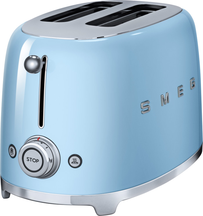 SMEG TSF01PBEU Light Blue front