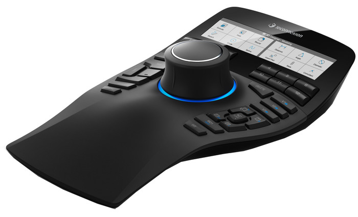 3Dconnexion SpaceMouse Enterprise côté droit