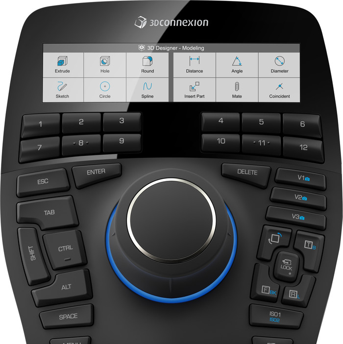 3Dconnexion SpaceMouse Enterprise détail