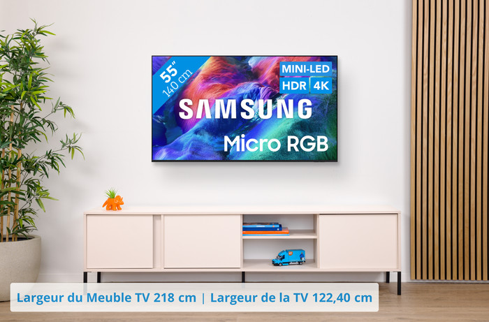 Samsung Micro RGB 55" R85H (2026) visuel Coolblue 2