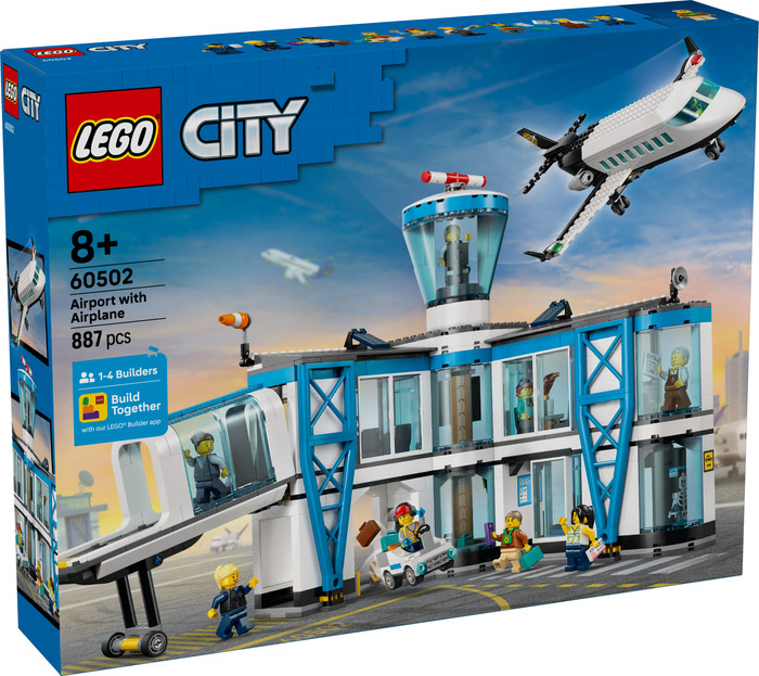 LEGO City Luchthaven met Vliegtuig 60502 verpakking