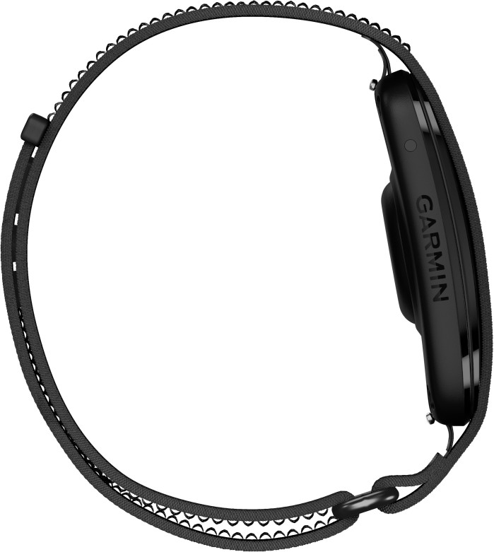 Garmin CIRQA Smart Band S/M Zwart rechterkant