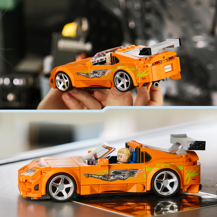 LEGO Speed Champions The Fast and The Furious Toyota Supra MK4 77260 product in gebruik