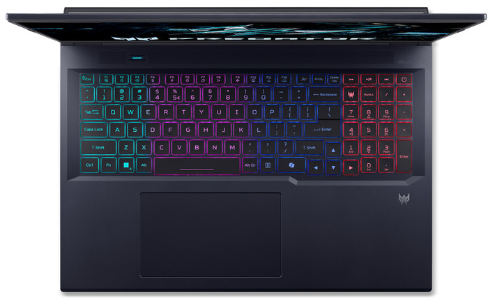 Acer Predator Helios Neo 18 AI PHN18-I71-92JG bovenkant