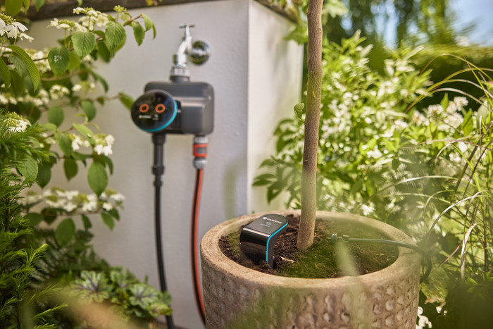 Gardena SMART Dual Water Control product in gebruik