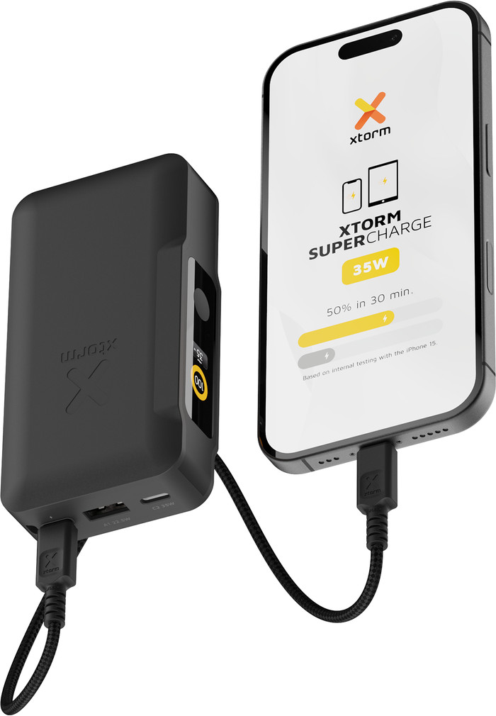Xtorm NextGen Batterie Externe 35 W 10 000 mAh Noir produit à l'usage