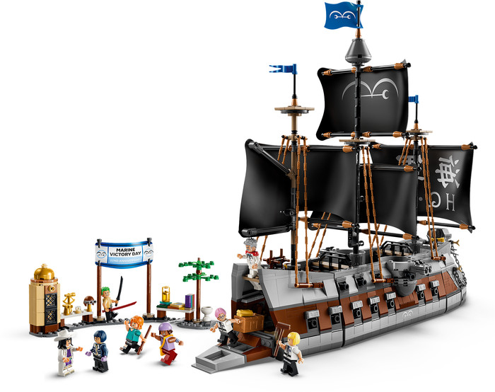 LEGO One Piece Het slagschip van Garp 75646 detail