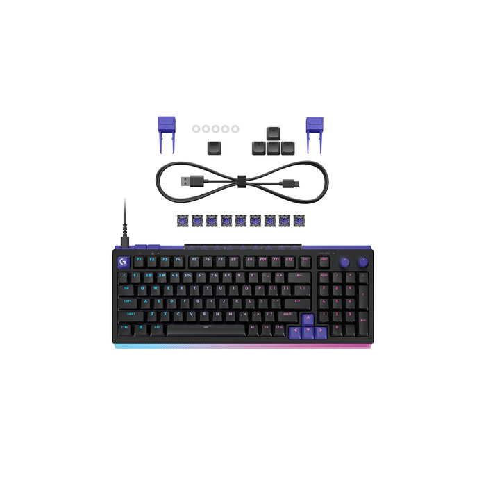 Logitech G512 X 98 Gaming Toetsenbord Azerty Zwart accessoire