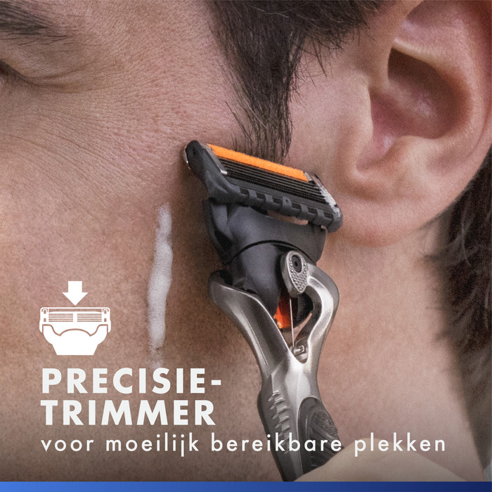 Gillette Proglide Navulmesjes (12 stuks) product in gebruik