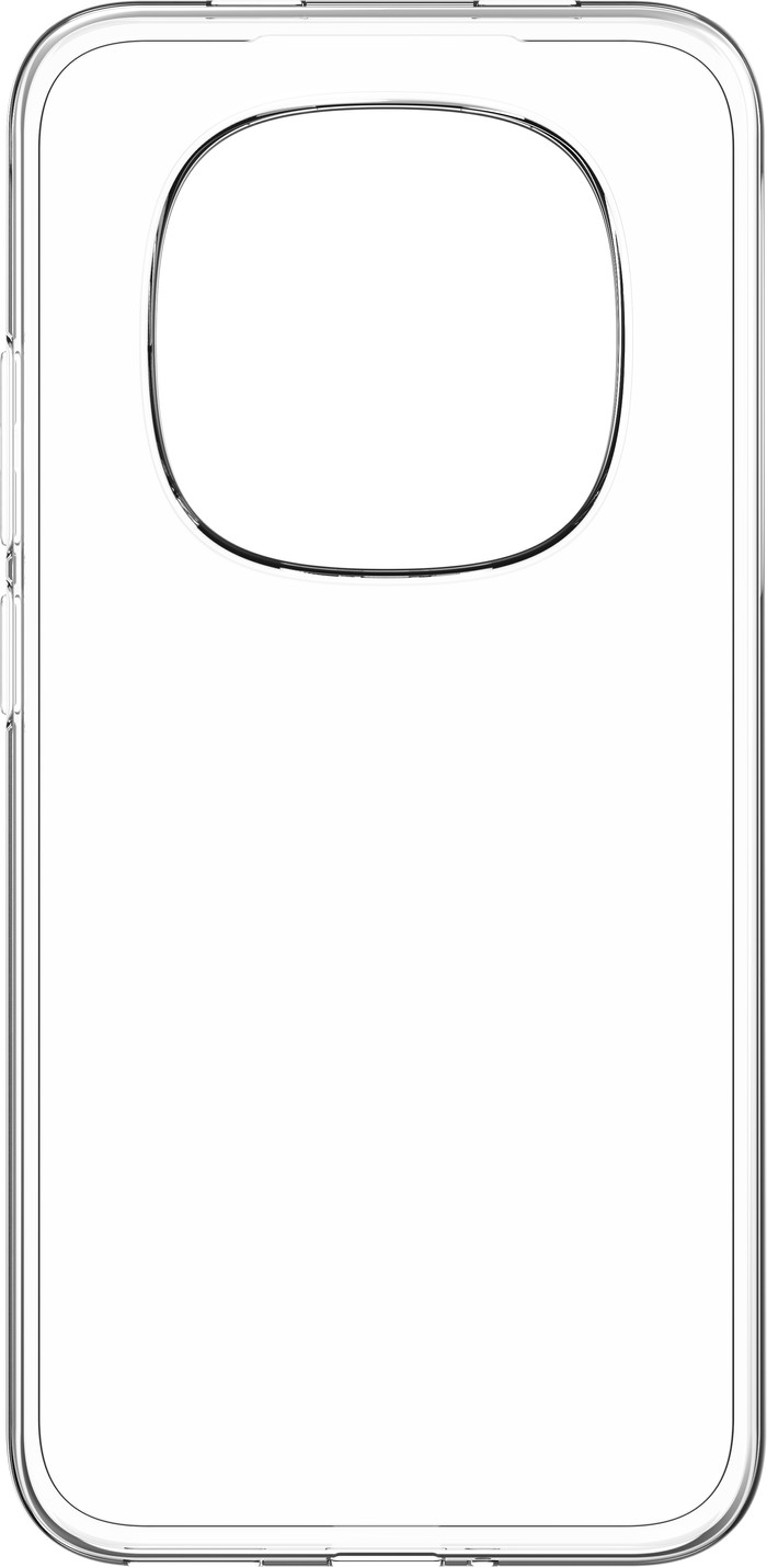 Just in Case Soft Design Xiaomi Redmi Note 15 Pro+ 5G Back Cover Transparant voorkant
