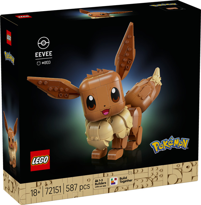 LEGO Pokémon Eevee 72151 verpakking