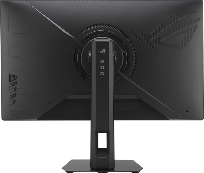 ASUS ROG Strix XG27ACMES achterkant