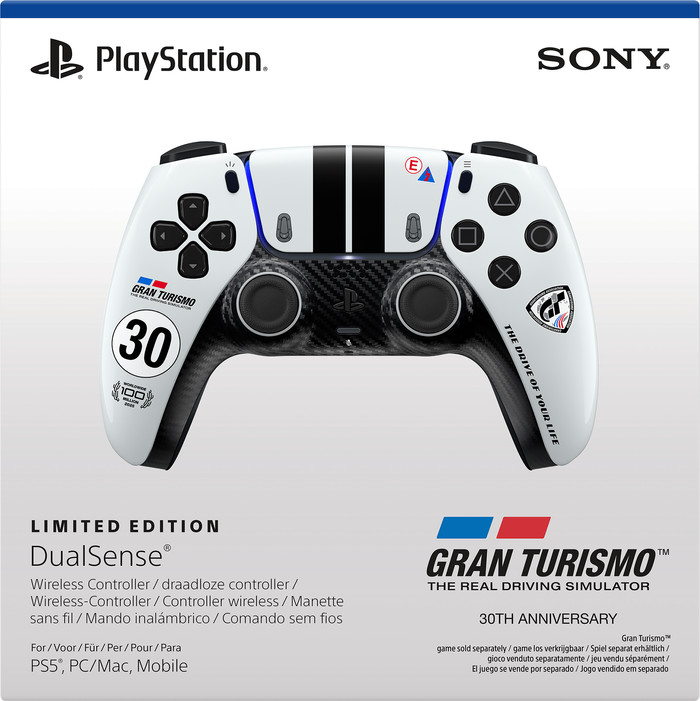 Sony PlayStation 5 DualSense Draadloze Controller Gran Turismo Limited Edition verpakking