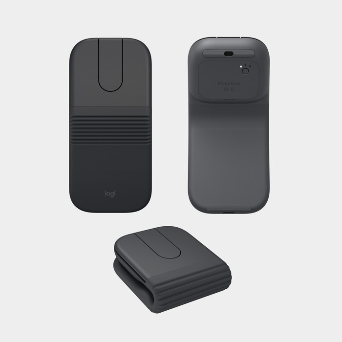 Logitech Mobi Fold Muis Grafiet visual leverancier