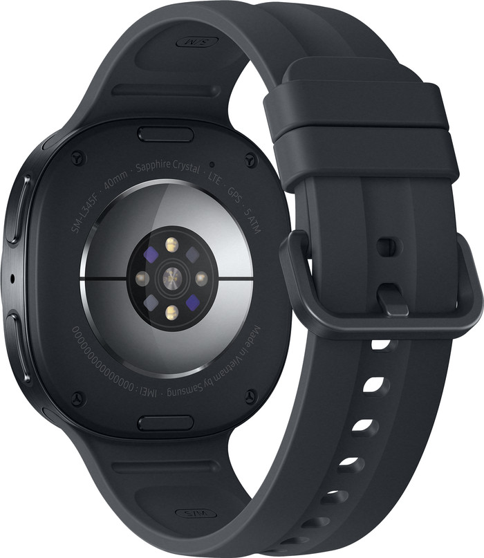 Samsung Galaxy Watch 9 5G Noir 40 mm arrière