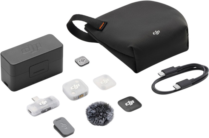 DJI Mic Mini 2 Single Récepteur Mobile + Boitier de Charge (pour DJI Mic & Mic Mini Series) accessoire