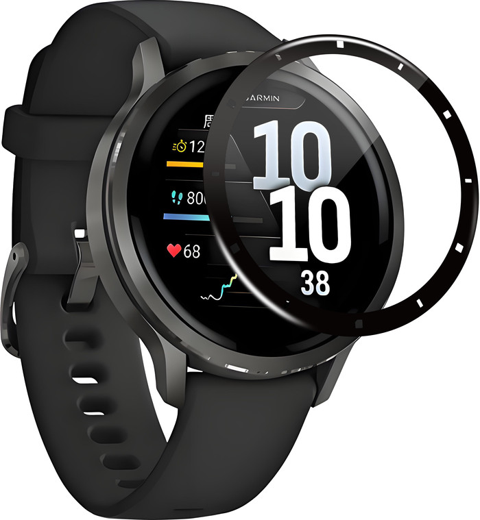 BlueBuilt Garmin Venu 4 45 mm Screenprotector linkerkant