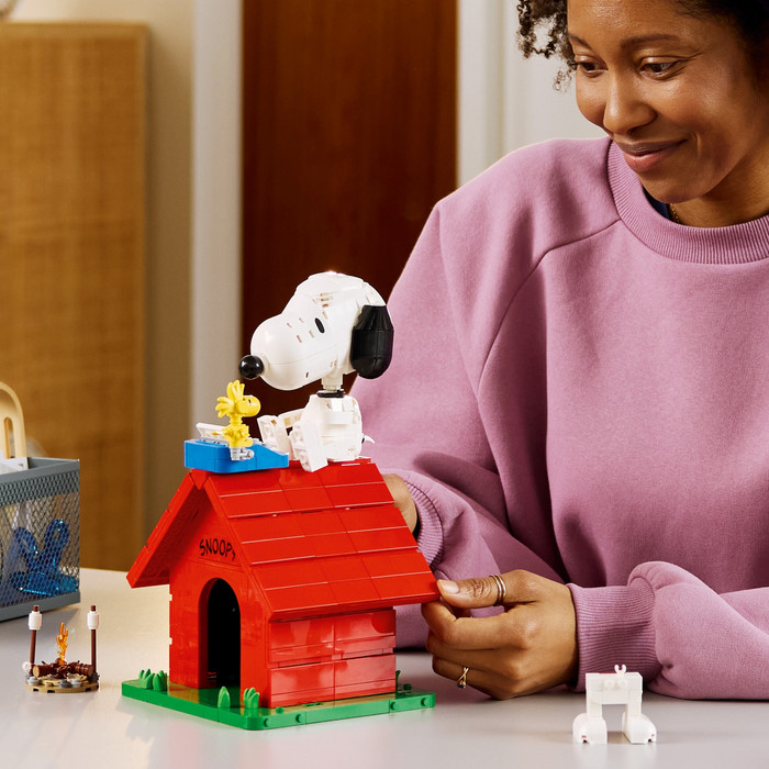 LEGO Ideas - Peanuts : la Niche de Snoopy 21368 produit à l'usage