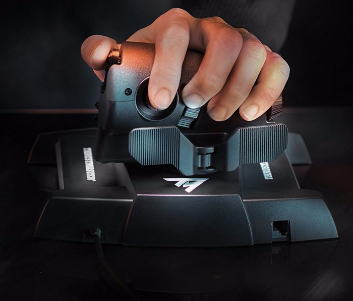 Thrustmaster T.16000M FCS Hotas Flight Pack left side